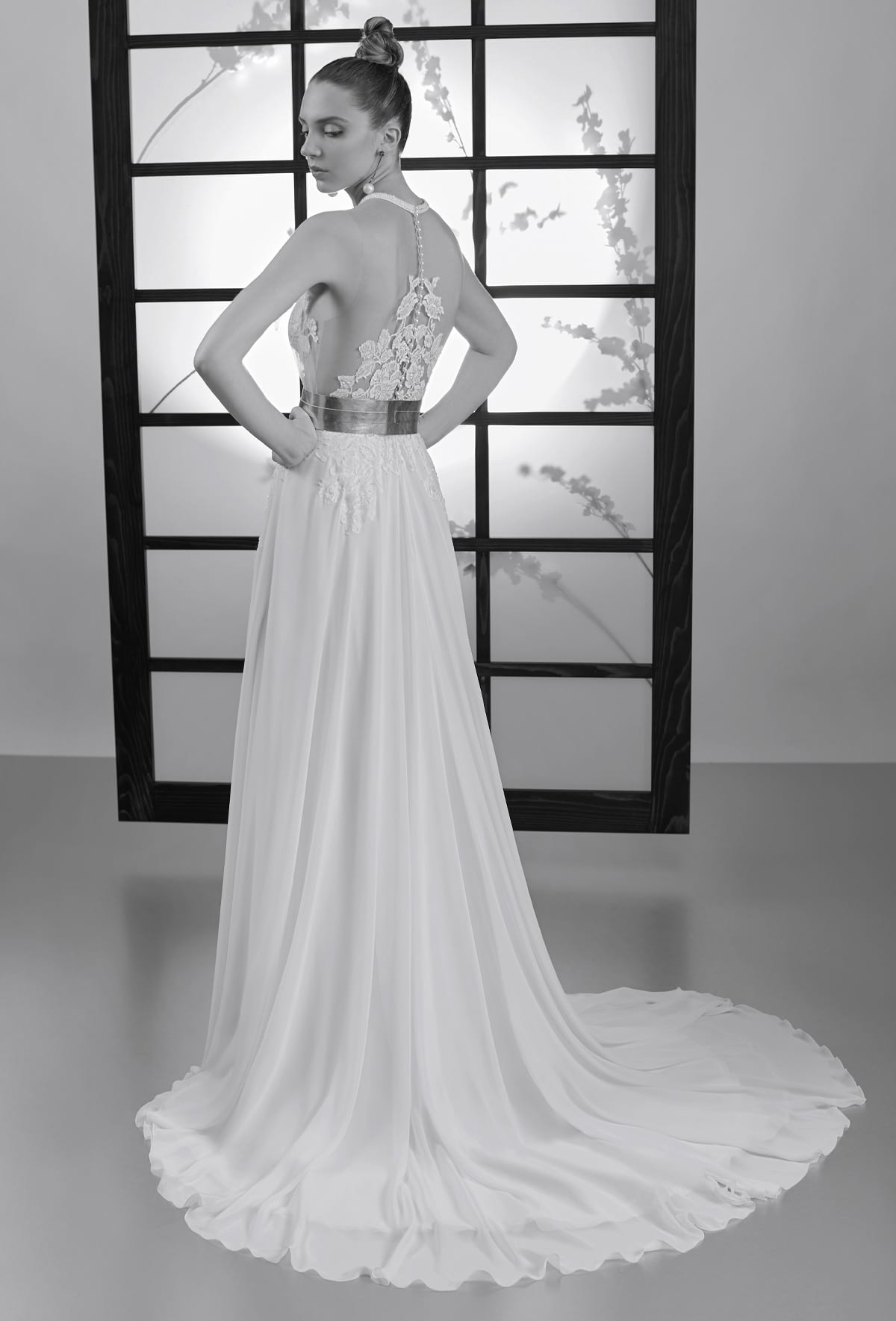 mysecret sposa abito da sposa in pizzo francese ricamato a mano