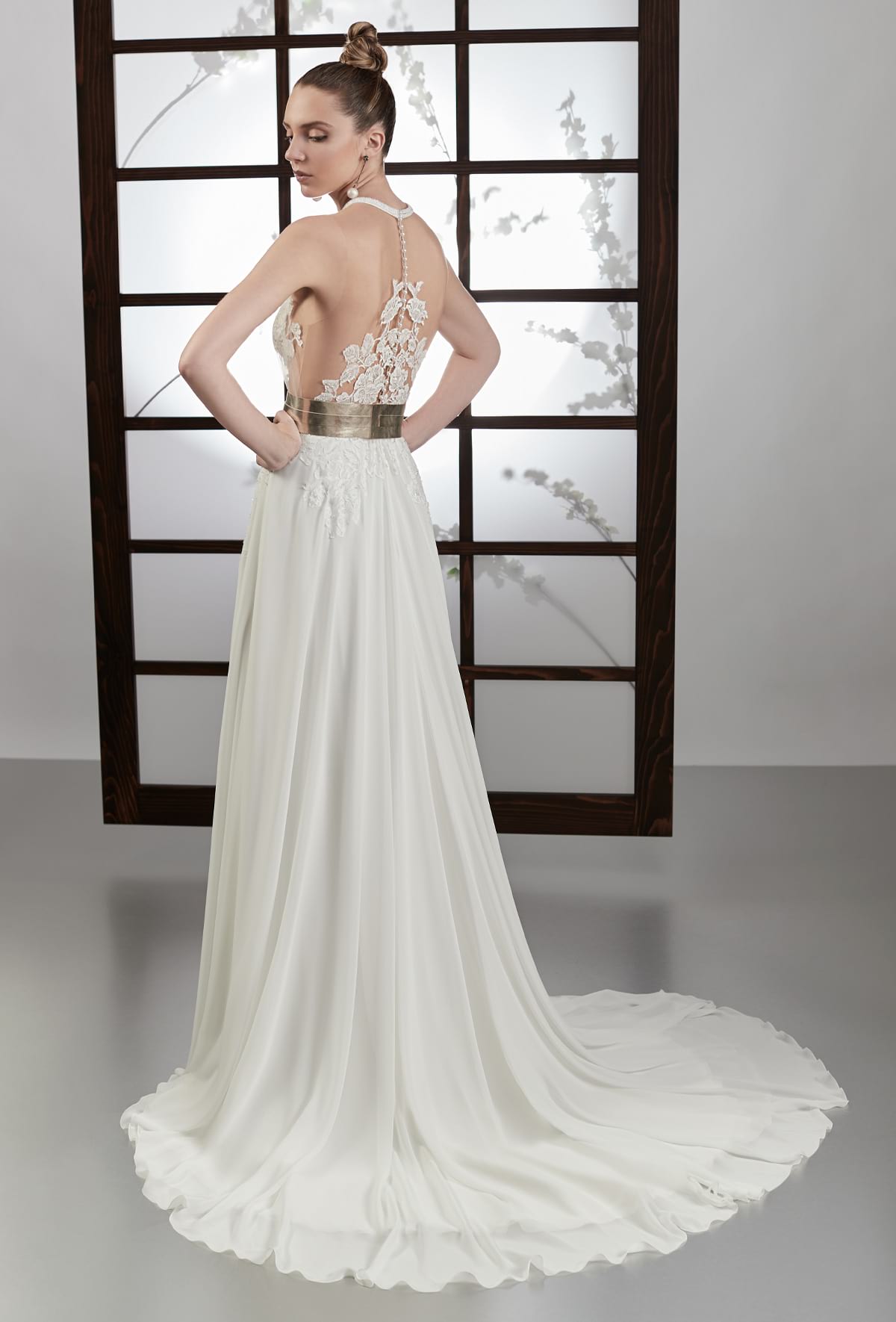 mysecret sposa abito con scollo americano