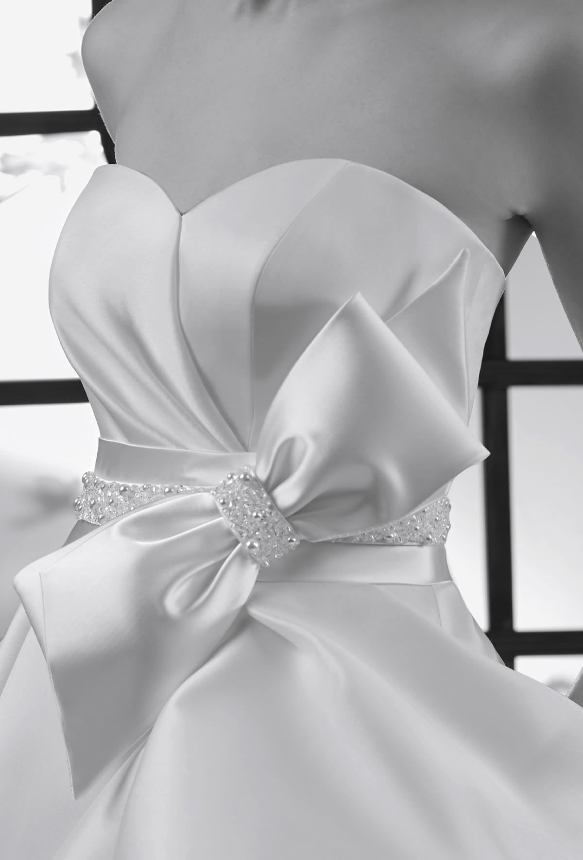 mysecret sposa abito da sposa doppia cintura con fascia ricamata