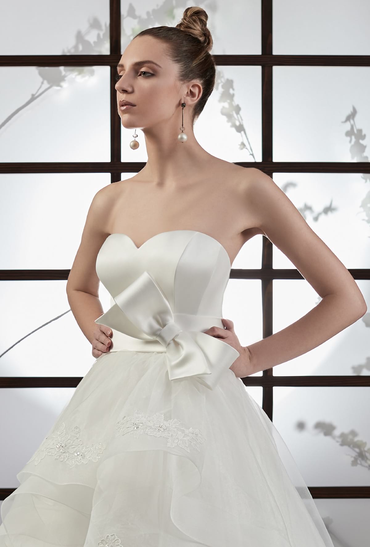 mysecret sposa abito da sposa scollo a cuore satin