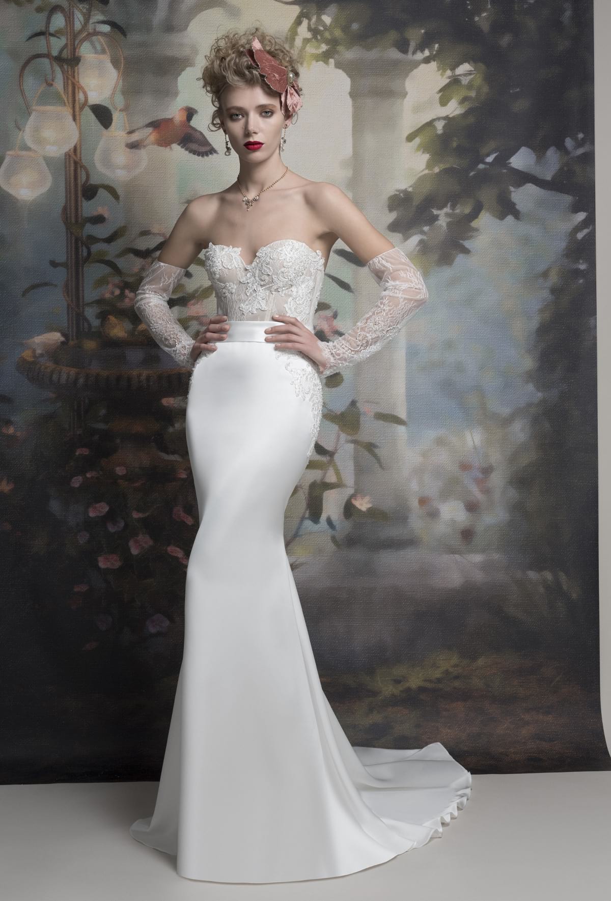 mysecret sposa abito da sposa scivolato in pizzo