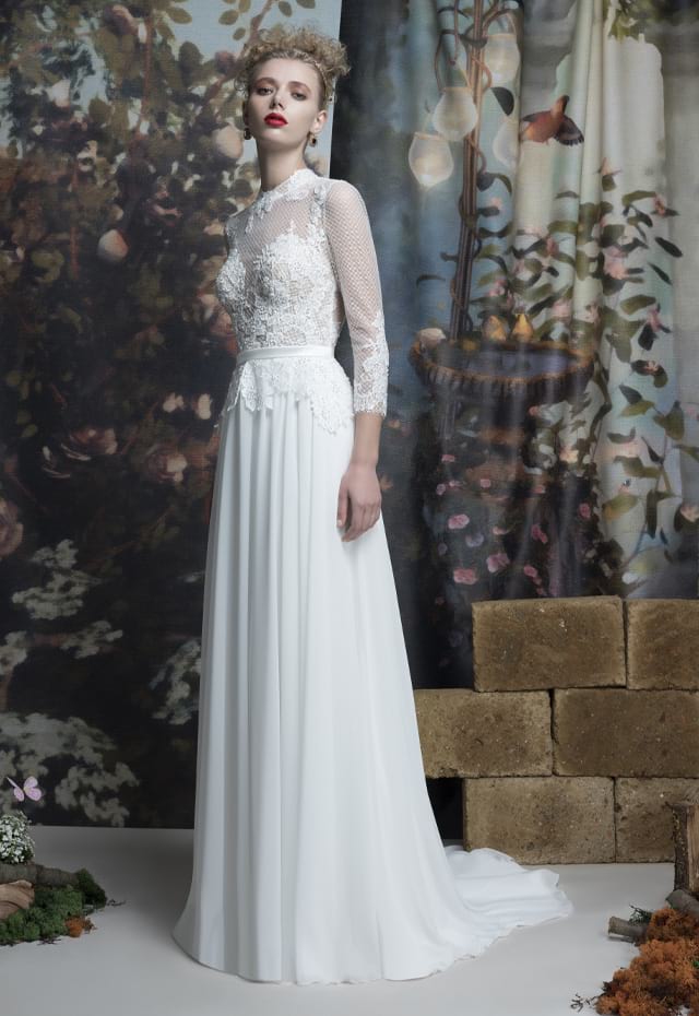 mysecret sposa abito da sposa scivolato con ampia gonna