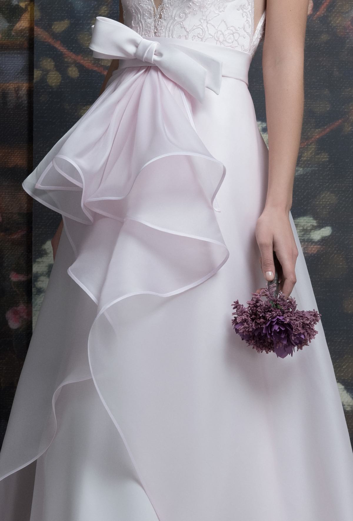 mysecret sposa abito con sopragonna removibile