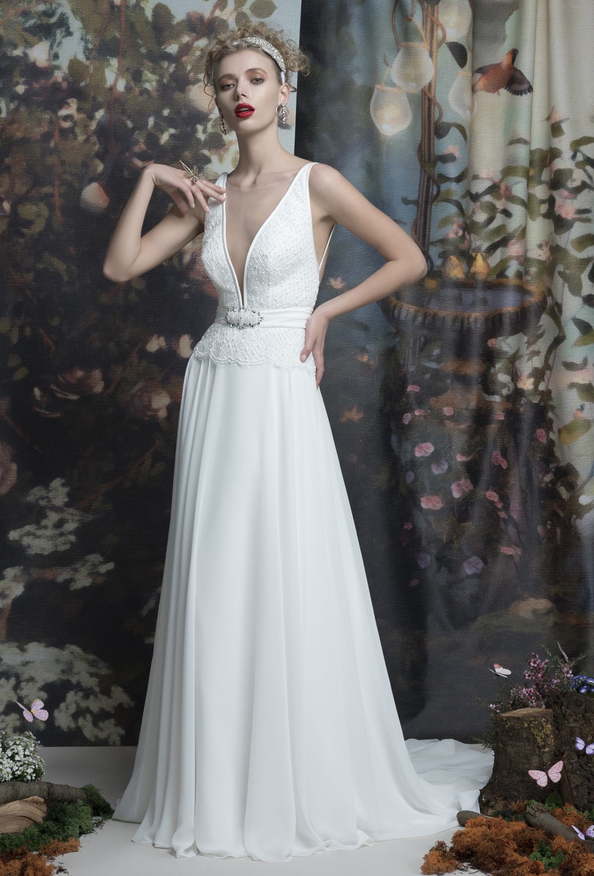mysecret sposa abito da sposa bianco con ampia gonna
