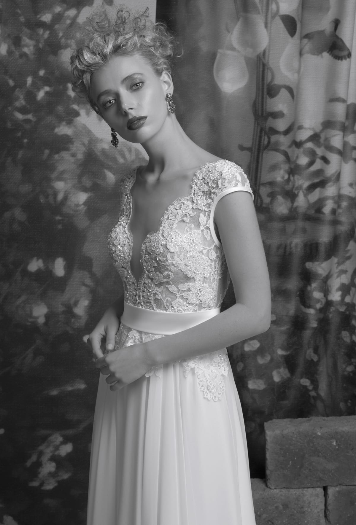 mysecret sposa abito da sposa corpino in pizzo francese