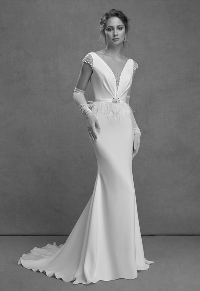 mysecret sposa abito da sposa a sirena bianco