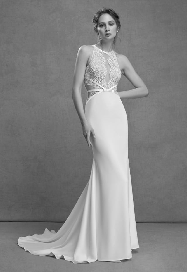 mysecret sposa abito da sposa a sirena elasticizzato