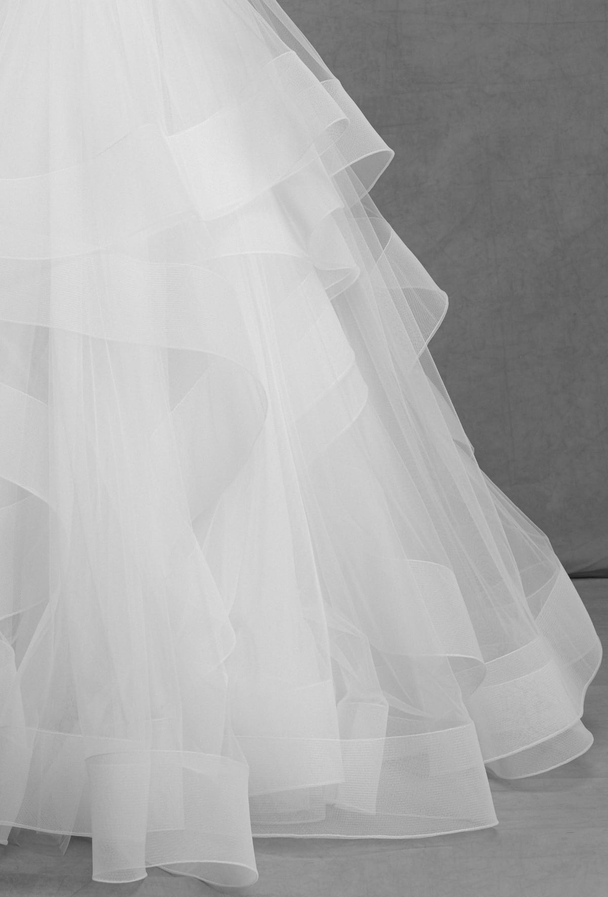 mysecret sposa abito da sposa tulle con gonna formata da grandi ovali bordati