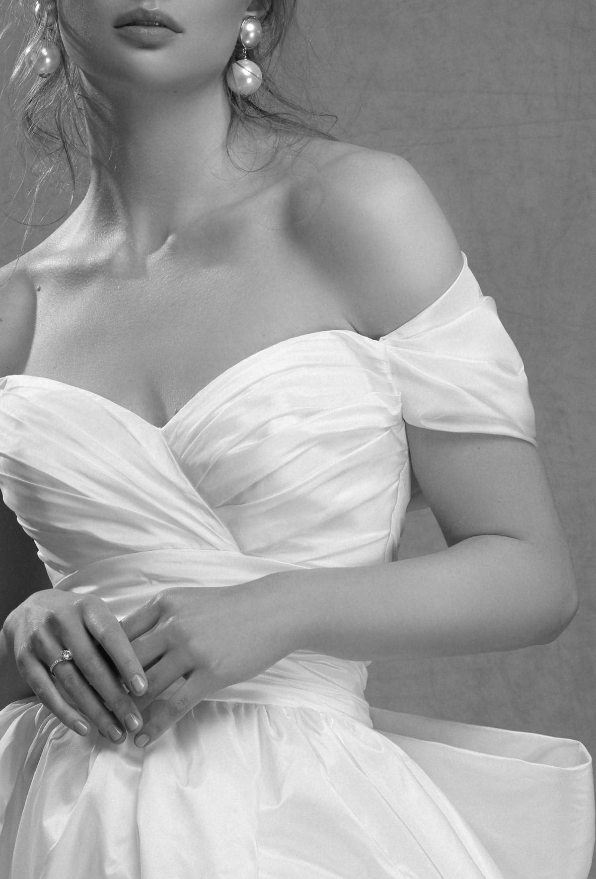 mysecret sposa fascia omerale con bottoni automatici