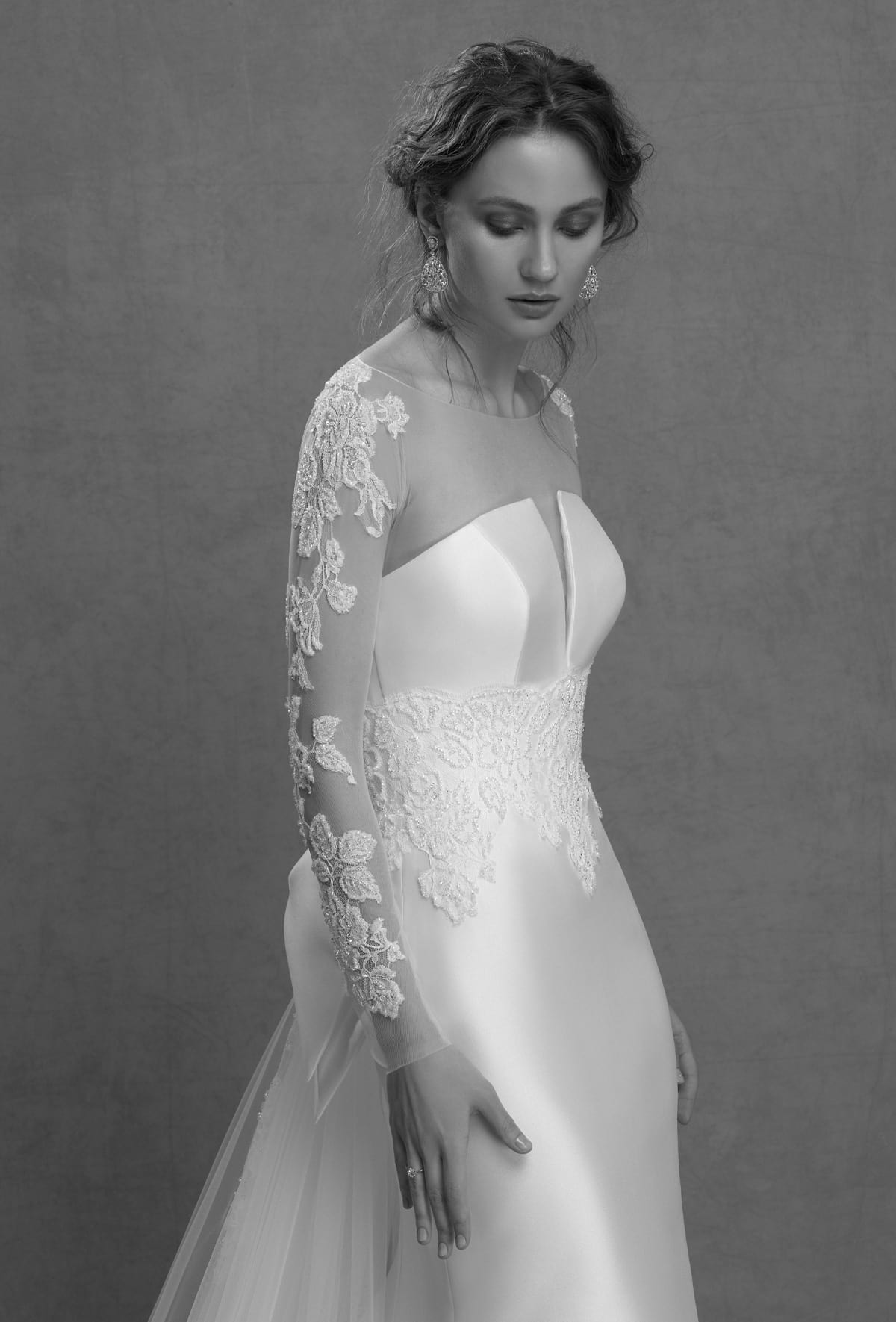 mysecret sposa accessori abito da sposa maglia in tulle illusion