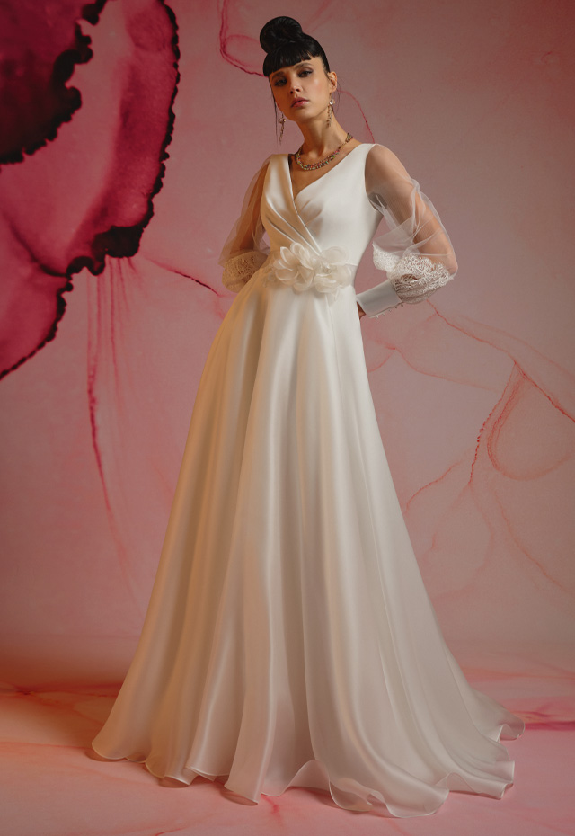 mysecret sposa Abito da sposa semi ampio 2023