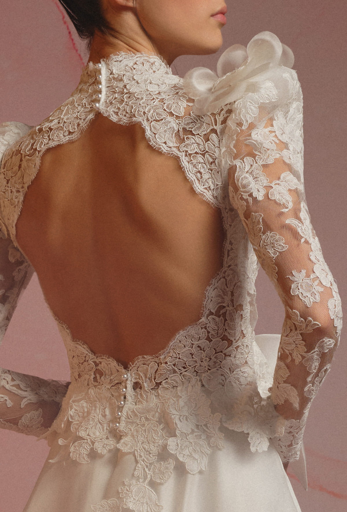 mysecret sposa Completo da sposa con corpino con lunghe maniche 2023 - 4