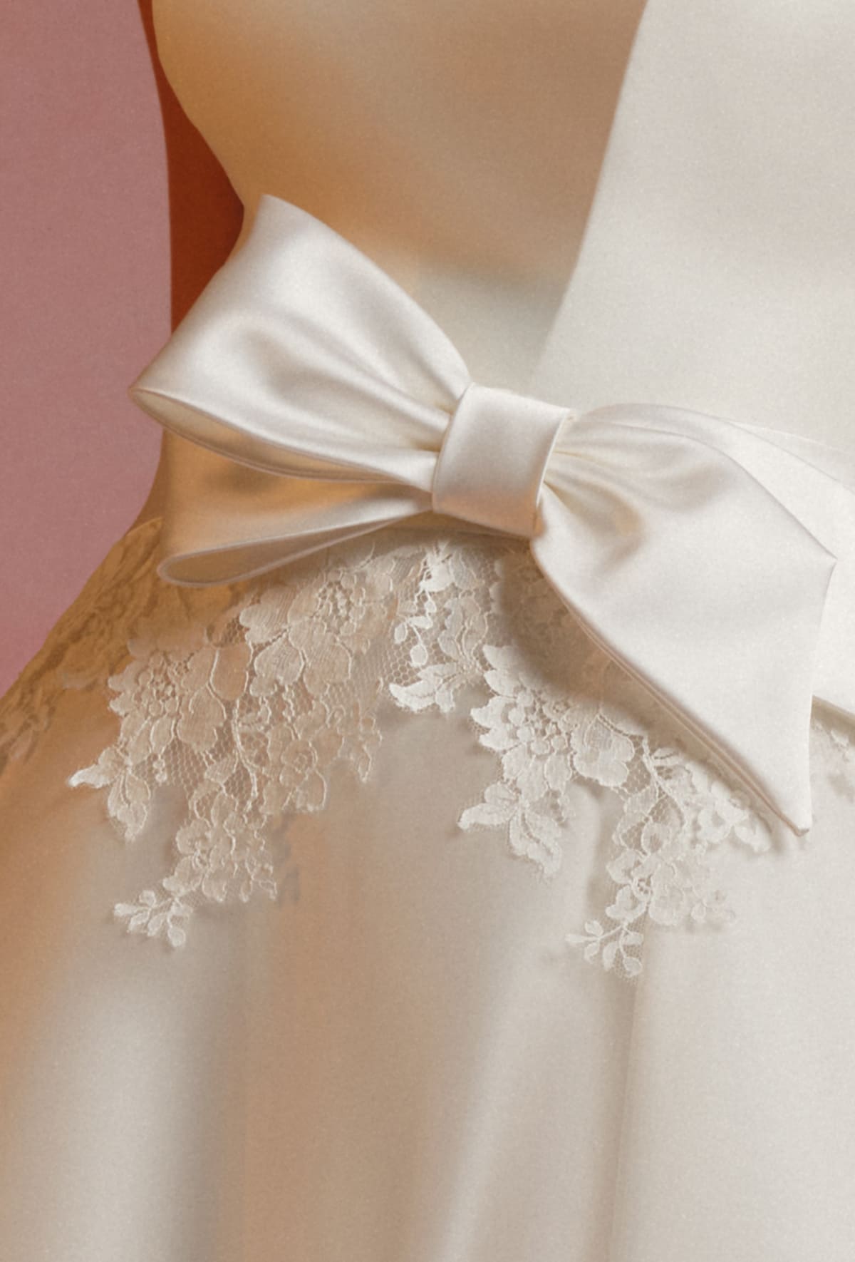 Wide dress in pure silk satin organza - 23118-4
