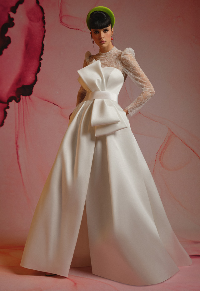 mysecret sposa Abito ampio dal taglio bon ton 2023