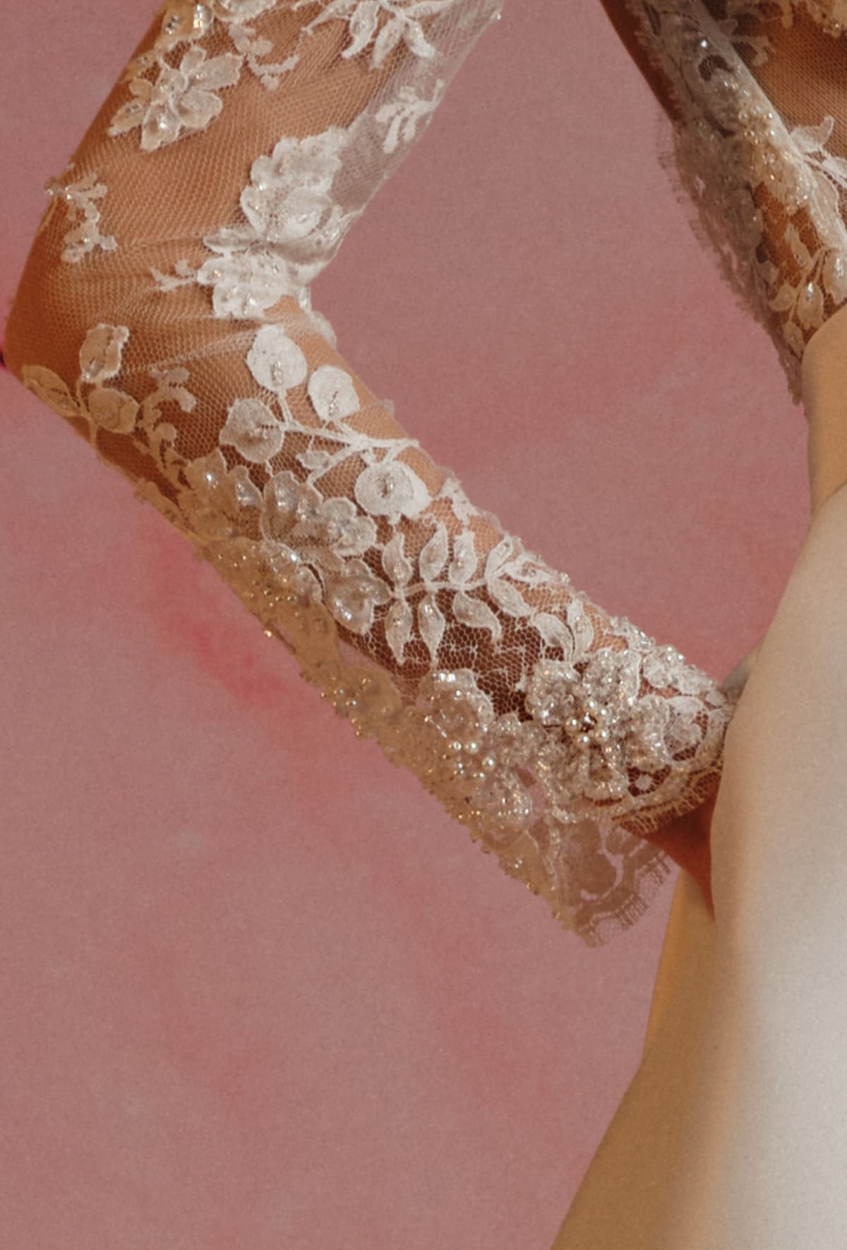 Wedding dress made whit organza flared skirt - 23120-4