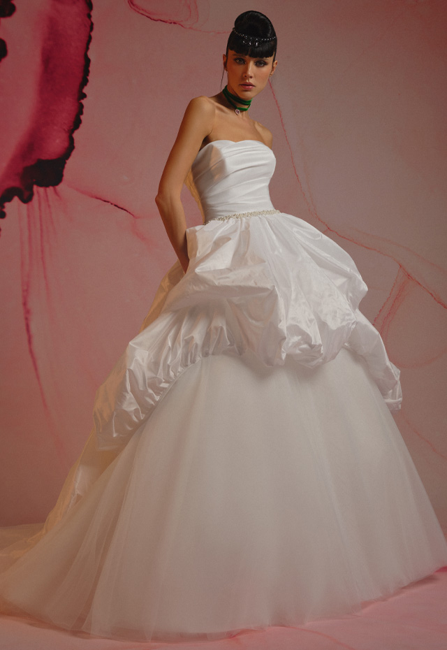 mysecret sposa abito da sposa in taffetà 2023