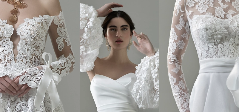maniche per il vestito da sposa