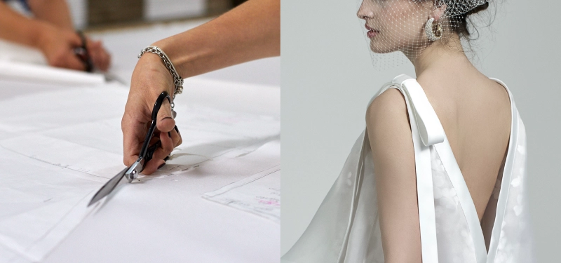 scollo sulla schiena abito da sposa